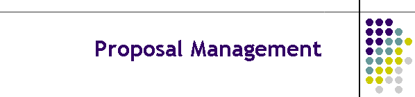 Proposal Management
